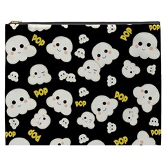 Cute Kawaii Popcorn pattern Cosmetic Bag (XXXL)