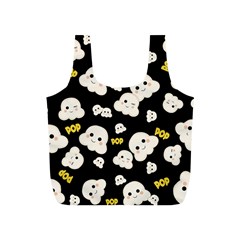 Cute Kawaii Popcorn pattern Full Print Recycle Bag (S)