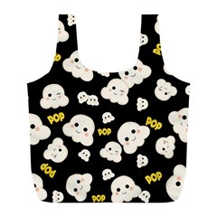 Cute Kawaii Popcorn pattern Full Print Recycle Bag (L)