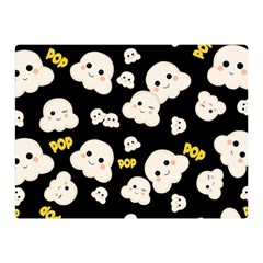 Cute Kawaii Popcorn pattern Double Sided Flano Blanket (Mini) 