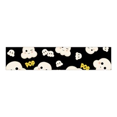 Cute Kawaii Popcorn Pattern Velvet Scrunchie by Valentinaart