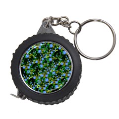 Blue Luminescent Roses Measuring Tape