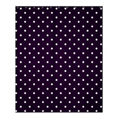 Little  Dots Purple Shower Curtain 60  X 72  (medium) 