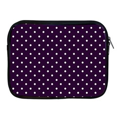 Little  Dots Purple Apple Ipad 2/3/4 Zipper Cases by snowwhitegirl