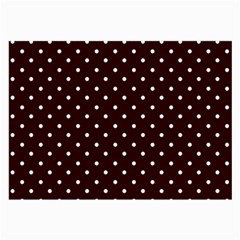 Little  Dots Maroon Large Glasses Cloth (2-side) by snowwhitegirl