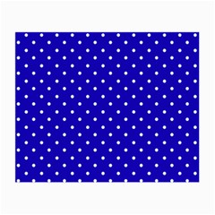 Little  Dots Royal Blue Small Glasses Cloth (2-side)