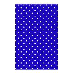 Little  Dots Royal Blue Shower Curtain 48  X 72  (small)  by snowwhitegirl