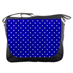 Little  Dots Royal Blue Messenger Bag