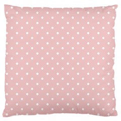 Little  Dots Pink Large Cushion Case (one Side)