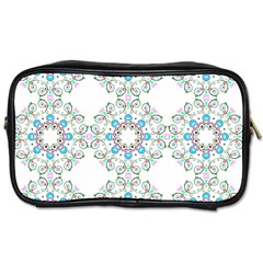 Embroidery Paisley Toiletries Bag (one Side) by snowwhitegirl