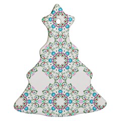 Embroidery Paisley Ornament (christmas Tree) 