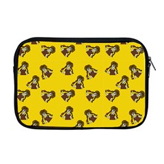 Girl With Popsicle Yello Apple Macbook Pro 17  Zipper Case by snowwhitegirl