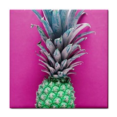 Green Pineapple Tile Coasters by snowwhitegirl