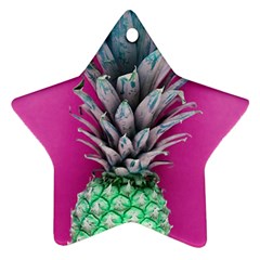 Green Pineapple Ornament (star)