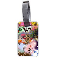 Pattern Patchwork Luggage Tags (one Side) 