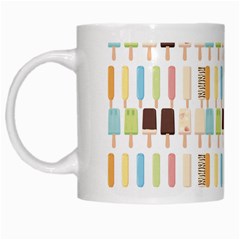 Candy Popsicles White White Mugs