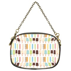 Candy Popsicles White Chain Purse (One Side)