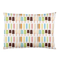 Candy Popsicles White Pillow Case by snowwhitegirl