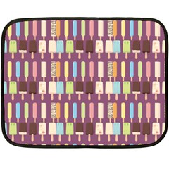 Candy Popsicles Purple Fleece Blanket (mini)