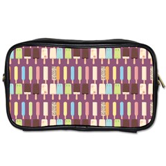 Candy Popsicles Purple Toiletries Bag (one Side)