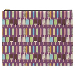 Candy Popsicles Purple Cosmetic Bag (xxxl) by snowwhitegirl