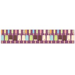 Candy Popsicles Purple Large Flano Scarf 