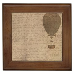 Letter Balloon Framed Tiles