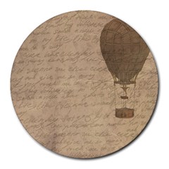Letter Balloon Round Mousepads