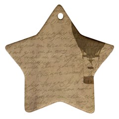 Letter Balloon Ornament (Star)
