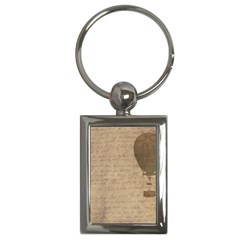 Letter Balloon Key Chains (Rectangle) 