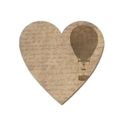 Letter Balloon Heart Magnet