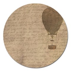 Letter Balloon Magnet 5  (Round)