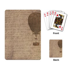 Letter Balloon Playing Cards Single Design