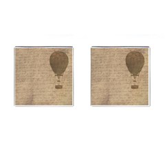 Letter Balloon Cufflinks (square) by vintage2030