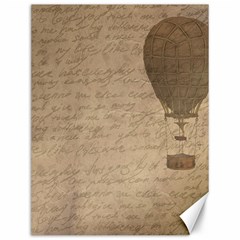 Letter Balloon Canvas 12  x 16 