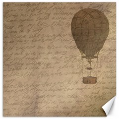 Letter Balloon Canvas 16  x 16 