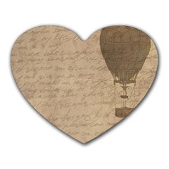 Letter Balloon Heart Mousepads
