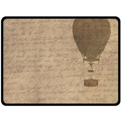 Letter Balloon Fleece Blanket (Large) 