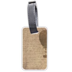 Letter Balloon Luggage Tags (One Side) 