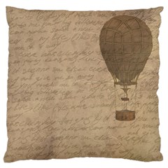 Letter Balloon Large Flano Cushion Case (Two Sides)