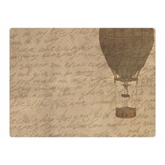 Letter Balloon Double Sided Flano Blanket (Mini) 