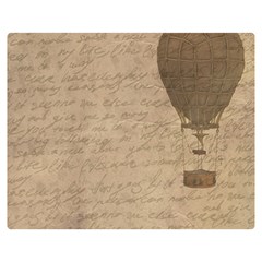 Letter Balloon Double Sided Flano Blanket (medium)  by vintage2030