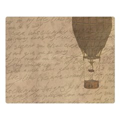 Letter Balloon Double Sided Flano Blanket (large)  by vintage2030