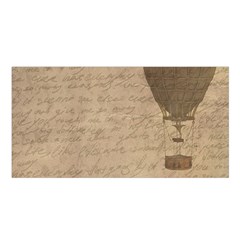 Letter Balloon Satin Shawl