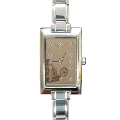Camera Old Rectangle Italian Charm Watch by vintage2030