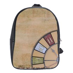 Circle School Bag (xl) by vintage2030