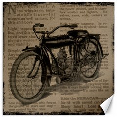 Bicycle Letter Canvas 12  X 12  by vintage2030