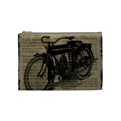 Bicycle Letter Cosmetic Bag (medium) by vintage2030