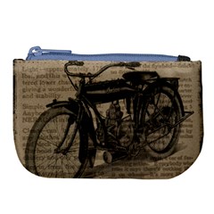 Bicycle Letter Large Coin Purse by vintage2030