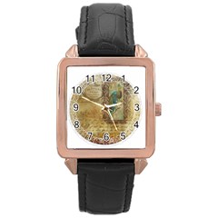 Tag 1763336 1280 Rose Gold Leather Watch  by vintage2030